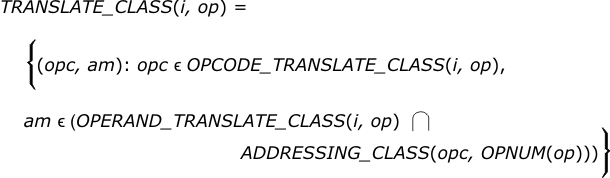 Set constructor for TRANSLATE_CLASS